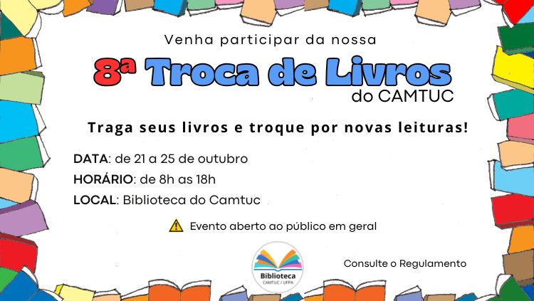 8ª Troca de Livros do CAMTUC