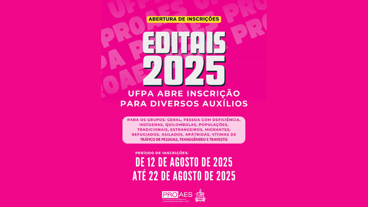 UFPA abre inscrição para diversos auxílios financeiros