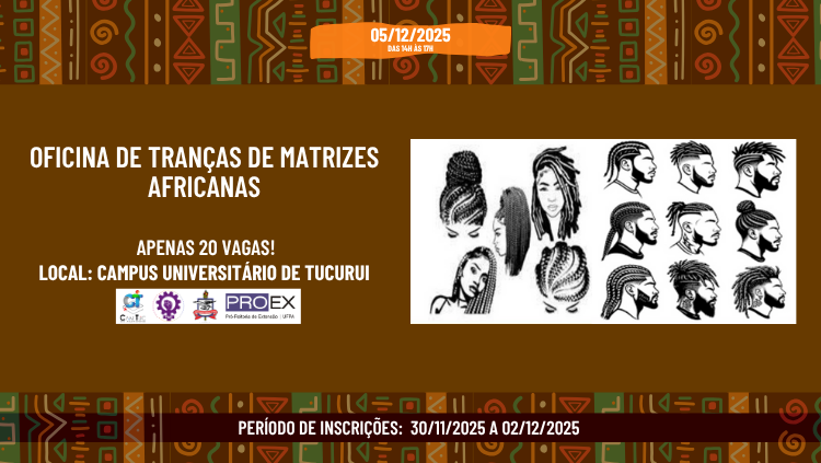 Oficina de Tranças de Matrizes Africanas