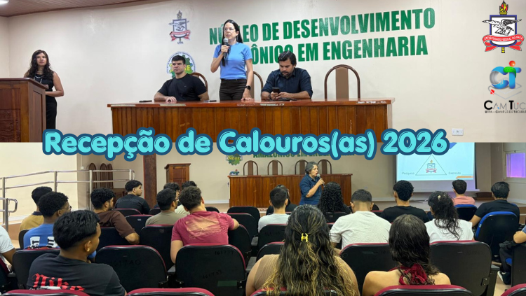Recepção de Calouros(as) 2º Semetre