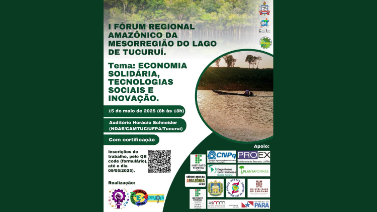 I FÓRUM REGIONAL AMAZÔNICO DA MESORREGIÃO DO LAGO DE TUCURUÍ
