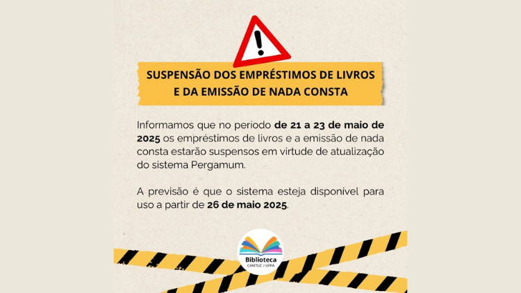 Atualização do sistema Pergamum
